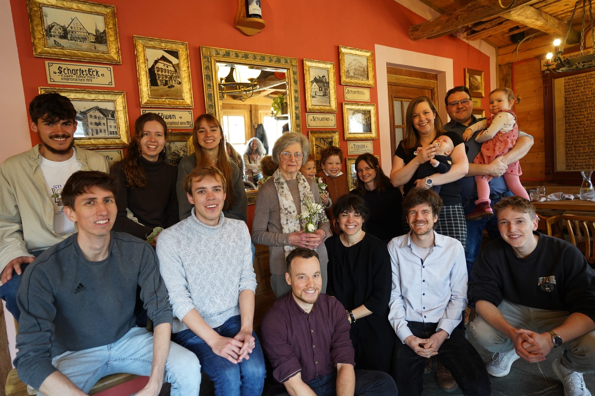 Oma's 90. Geburtstag.